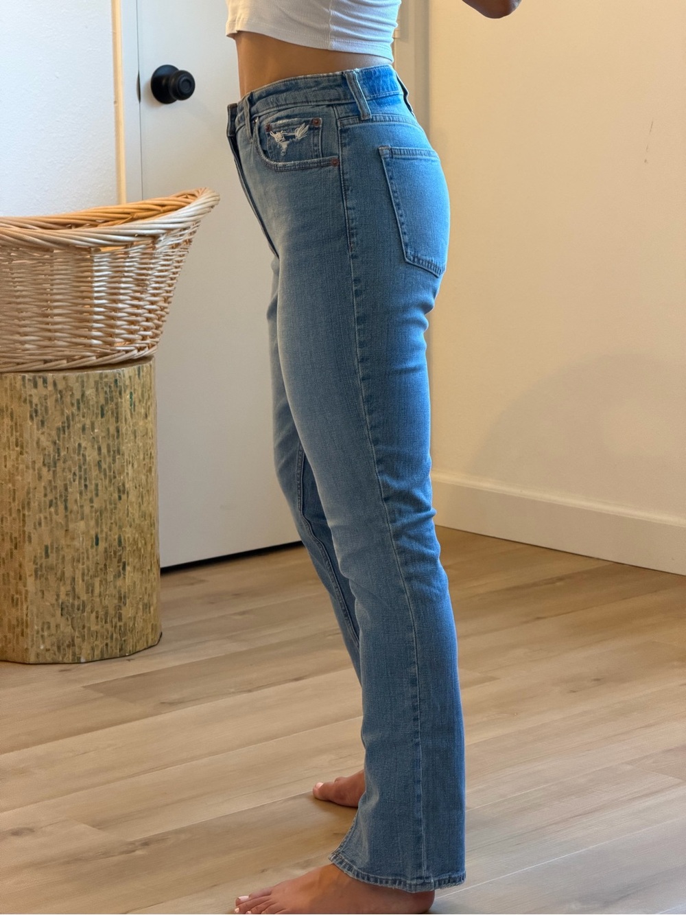 Abercrombie & Fitch Curve Love High Rise Skinny Jeans Size 27